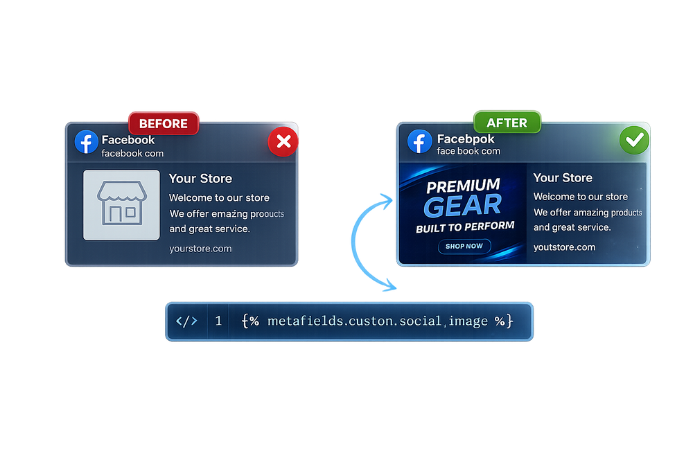How to Add Custom Social Preview Images to Shopify Pages on the Horizon Theme (No App Needed)